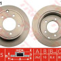 Kočioni disk TRW DF4931