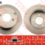 Kočioni disk TRW DF4946