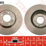 Kočioni disk TRW DF4958S