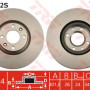 Kočioni disk TRW DF4962S