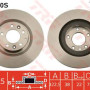 Kočioni disk TRW DF4970S