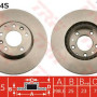 Kočioni disk TRW DF4974S
