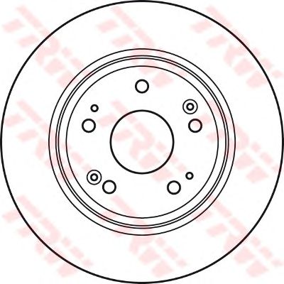 Kočioni disk TRW DF4982