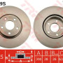 Kočioni disk TRW DF6019S