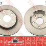 Kočioni disk TRW DF6037