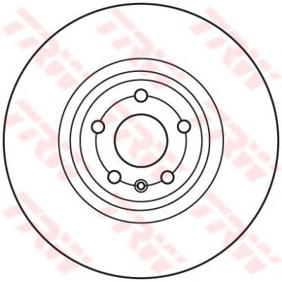 Kočioni disk TRW DF6041S