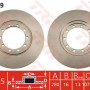 Kočioni disk TRW DF6049