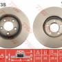 Kočioni disk TRW DF6073S