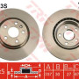 Kočioni disk TRW DF6113S