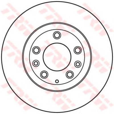Kočioni disk TRW DF6115