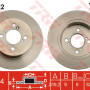 Kočioni disk TRW DF6122
