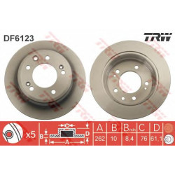 Kočioni disk TRW DF6123