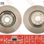 Kočioni disk TRW DF6133S