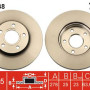 Kočioni disk TRW DF6138
