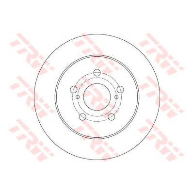 Kočioni disk TRW DF6145