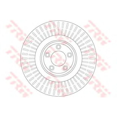 Kočioni disk TRW DF6146S