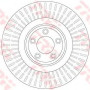 Kočioni disk TRW DF6146S