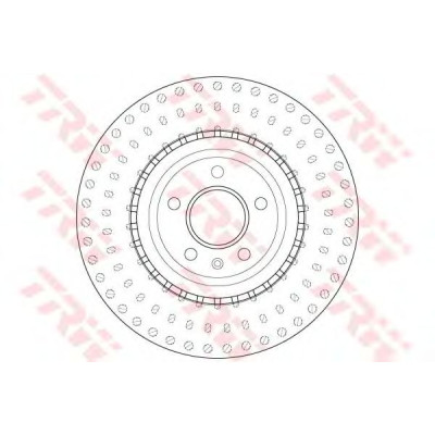Kočioni disk TRW DF6149S