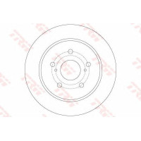 Kočioni disk TRW DF6173