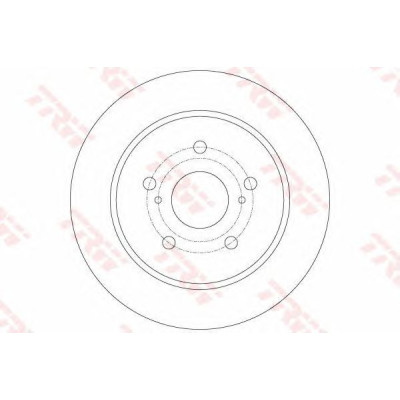 Kočioni disk TRW DF6173