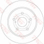 Kočioni disk TRW DF6173