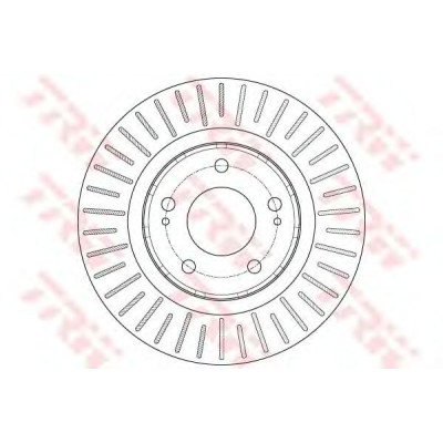 Kočioni disk TRW DF6174