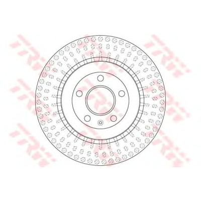 Kočioni disk TRW DF6175S