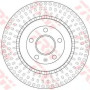 Kočioni disk TRW DF6175S