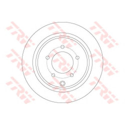 Kočioni disk TRW DF6177