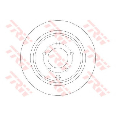Kočioni disk TRW DF6177