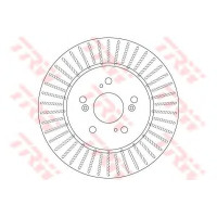 Kočioni disk TRW DF6180S