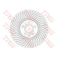 Kočioni disk TRW DF6185S
