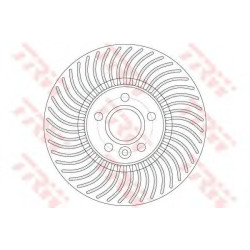 Kočioni disk TRW DF6185S