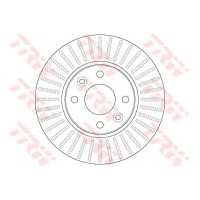 Kočioni disk TRW DF6186