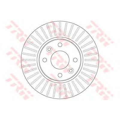 Kočioni disk TRW DF6186