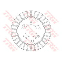 Kočioni disk TRW DF6191S