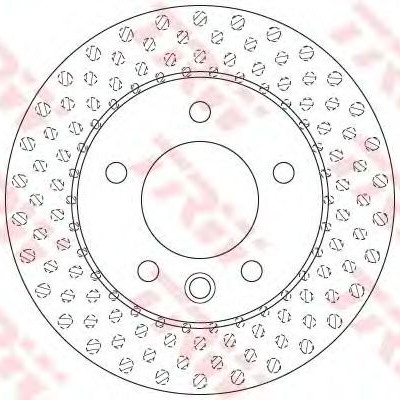 Kočioni disk TRW DF6194S