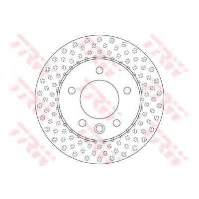 Kočioni disk TRW DF6194S