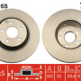 Kočioni disk TRW DF6195S