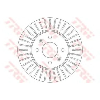 Kočioni disk TRW DF6198