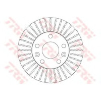 Kočioni disk TRW DF6200