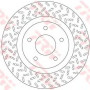 Kočioni disk TRW DF6206
