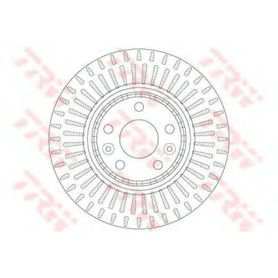 Kočioni disk TRW DF6208S