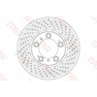Kočioni disk TRW DF6213S