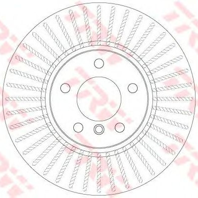 Kočioni disk TRW DF6220S