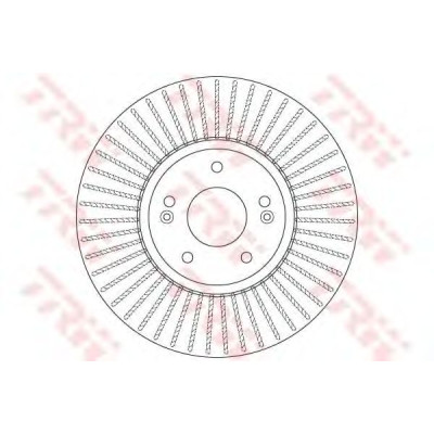 Kočioni disk TRW DF6222
