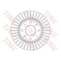 Kočioni disk TRW DF6229