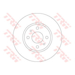 Kočioni disk TRW DF6231