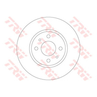 Kočioni disk TRW DF6231