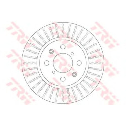 Kočioni disk TRW DF6232